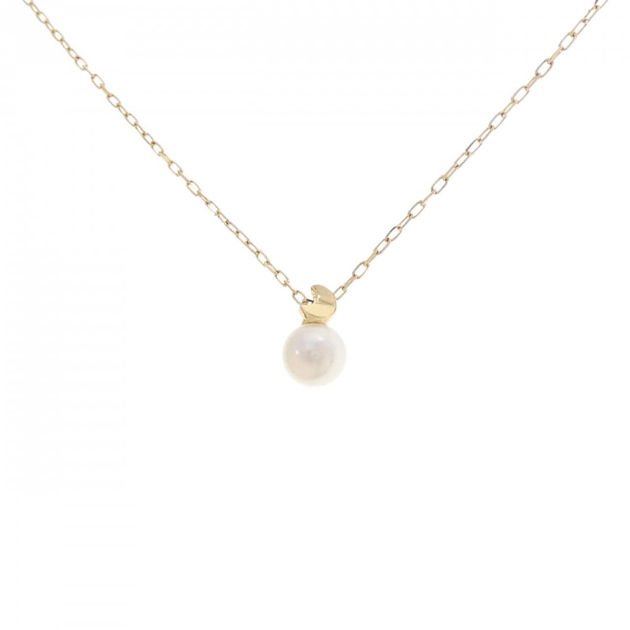 ミキモト ムーン アコヤパール ネックレス 5.5mm