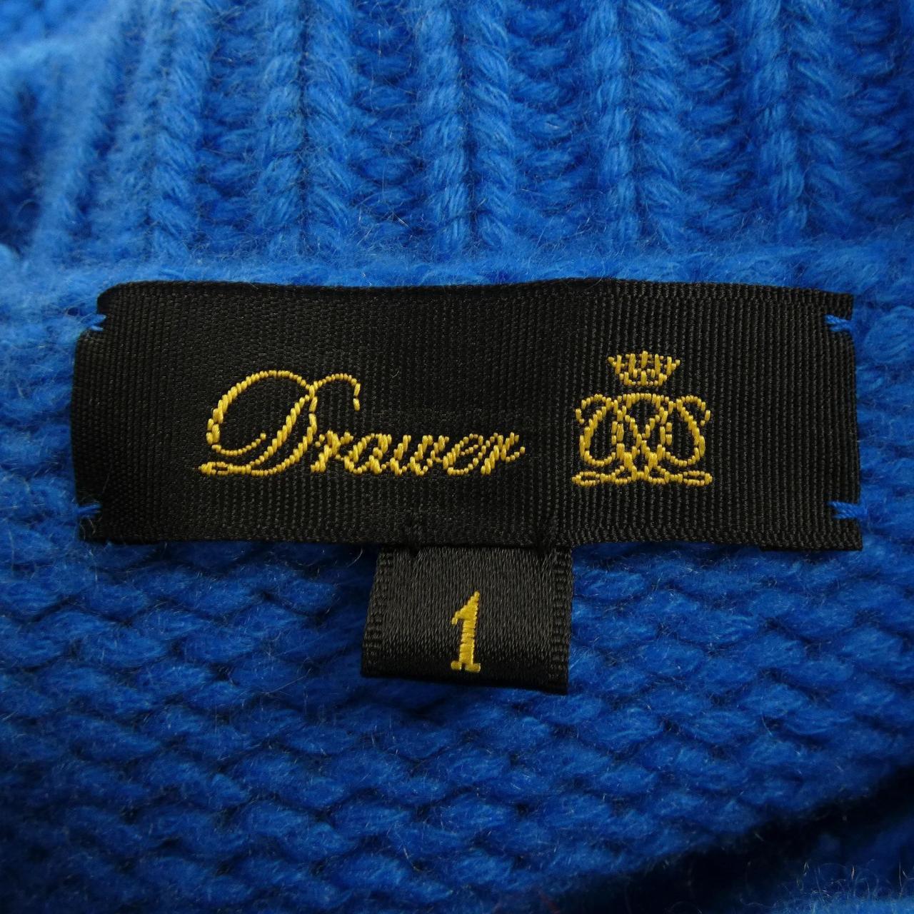 ♡美品♡ ドゥロワー　ツイードニットジレ　ブルー　定価12.8万 コメ兵｜ドゥロワー DRAWER ニット｜ドゥロワー｜レディース