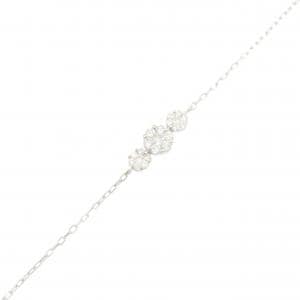 18KWG ダイヤモンド ブレスレット 0.30CT