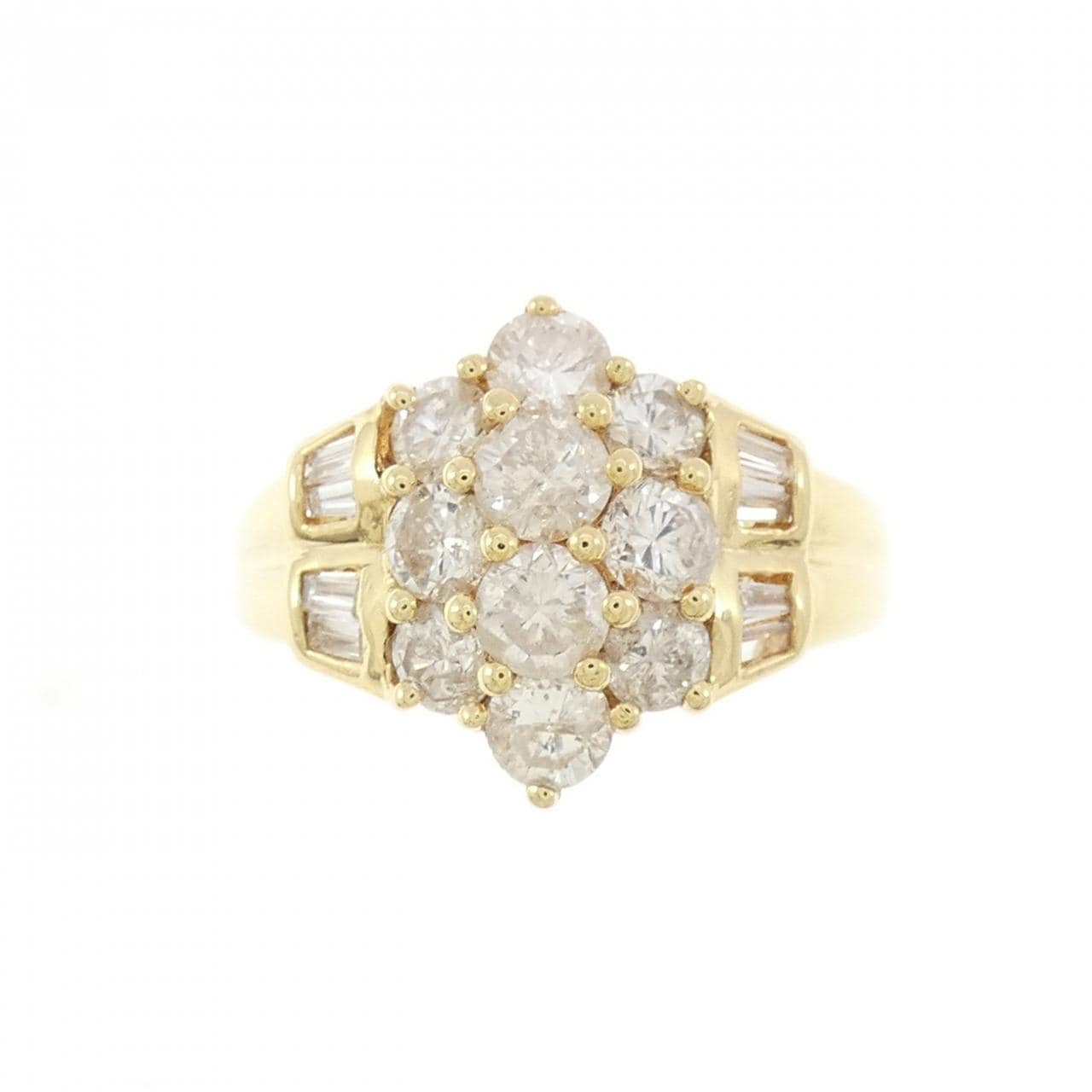 750YG ダイヤモンド リング