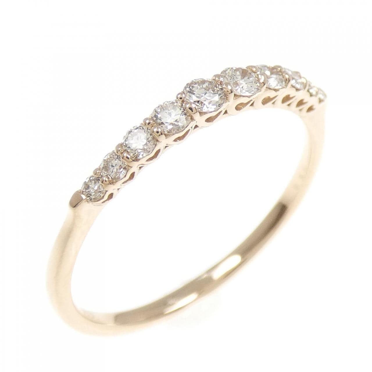 K18PG ダイヤモンド リング 0.30CT