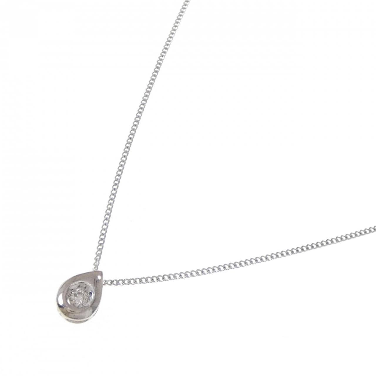 K14WG ダイヤモンド ネックレス 0.05CT