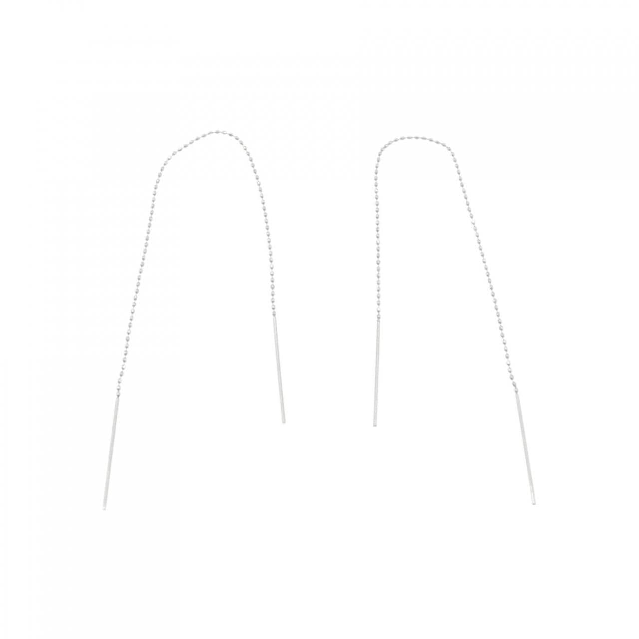 4゜C K18WG ピアス