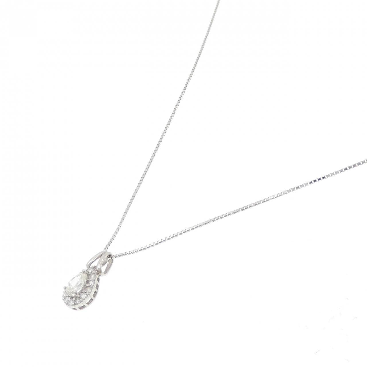 PT900/PT850 ダイヤモンド ネックレス 0.320CT
