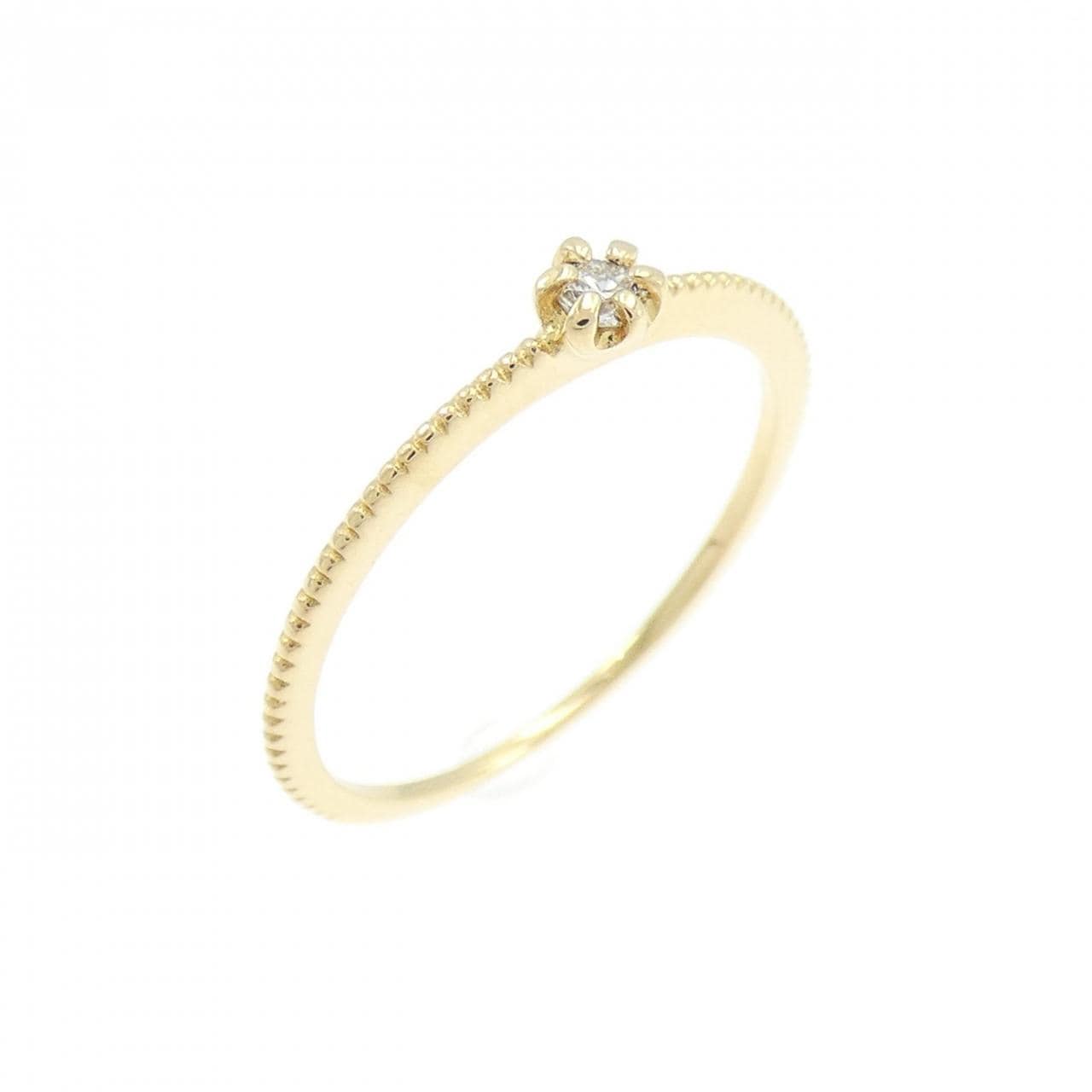 エテ ダイヤモンド ピンキーリング 0.03CT