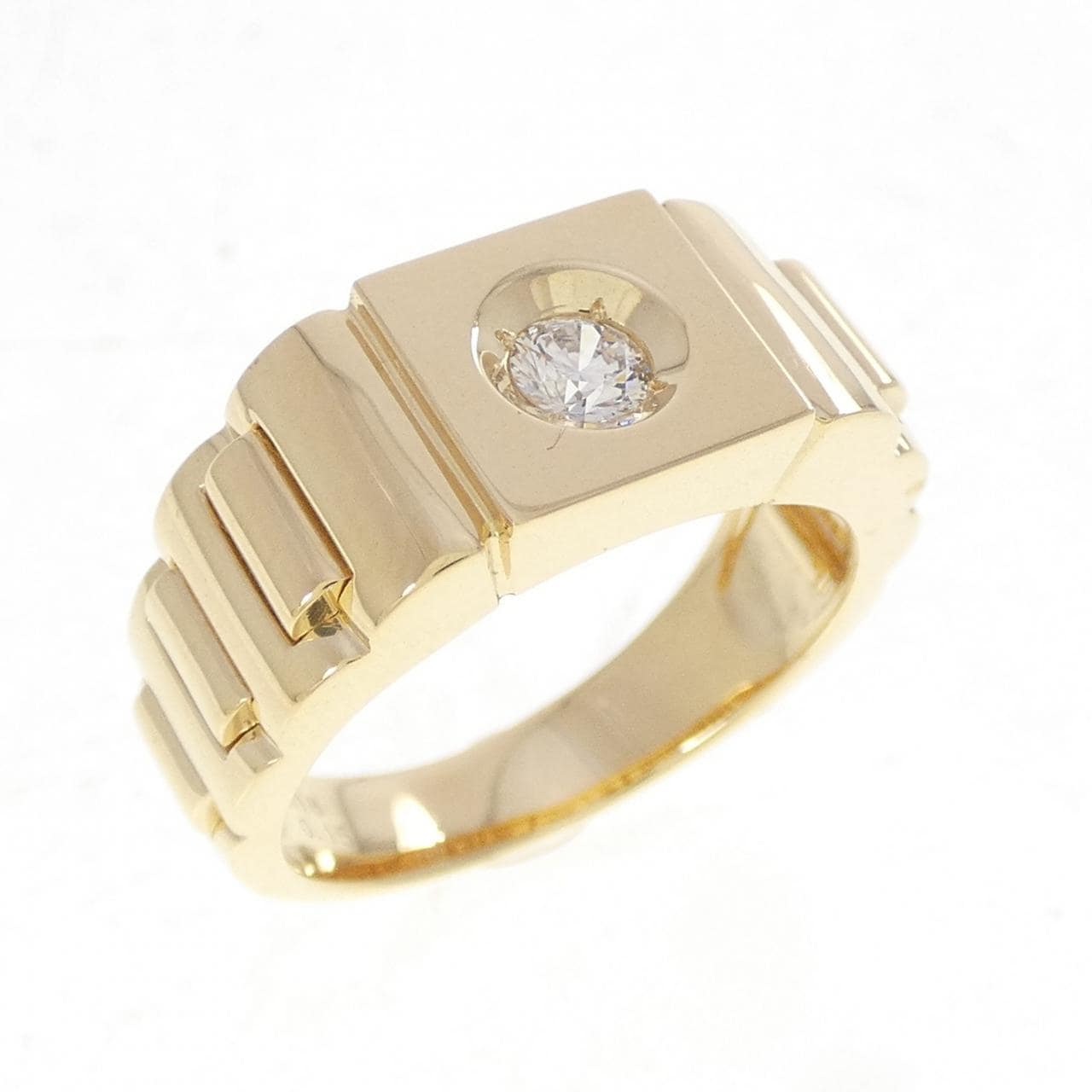 K18YG ダイヤモンド リング 0.15CT