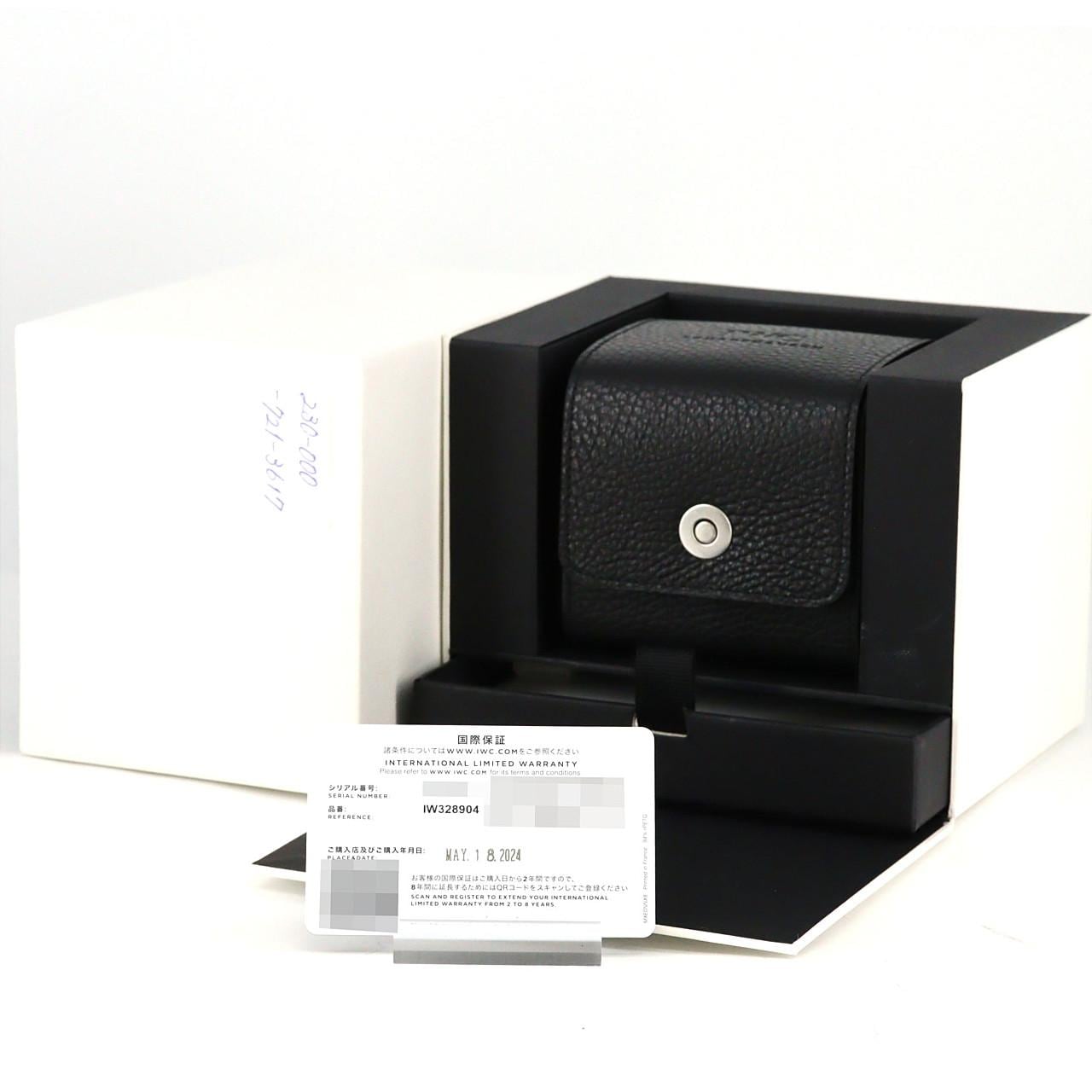 IWC インヂュニアオートマティック40 IW328904 TI 自動巻