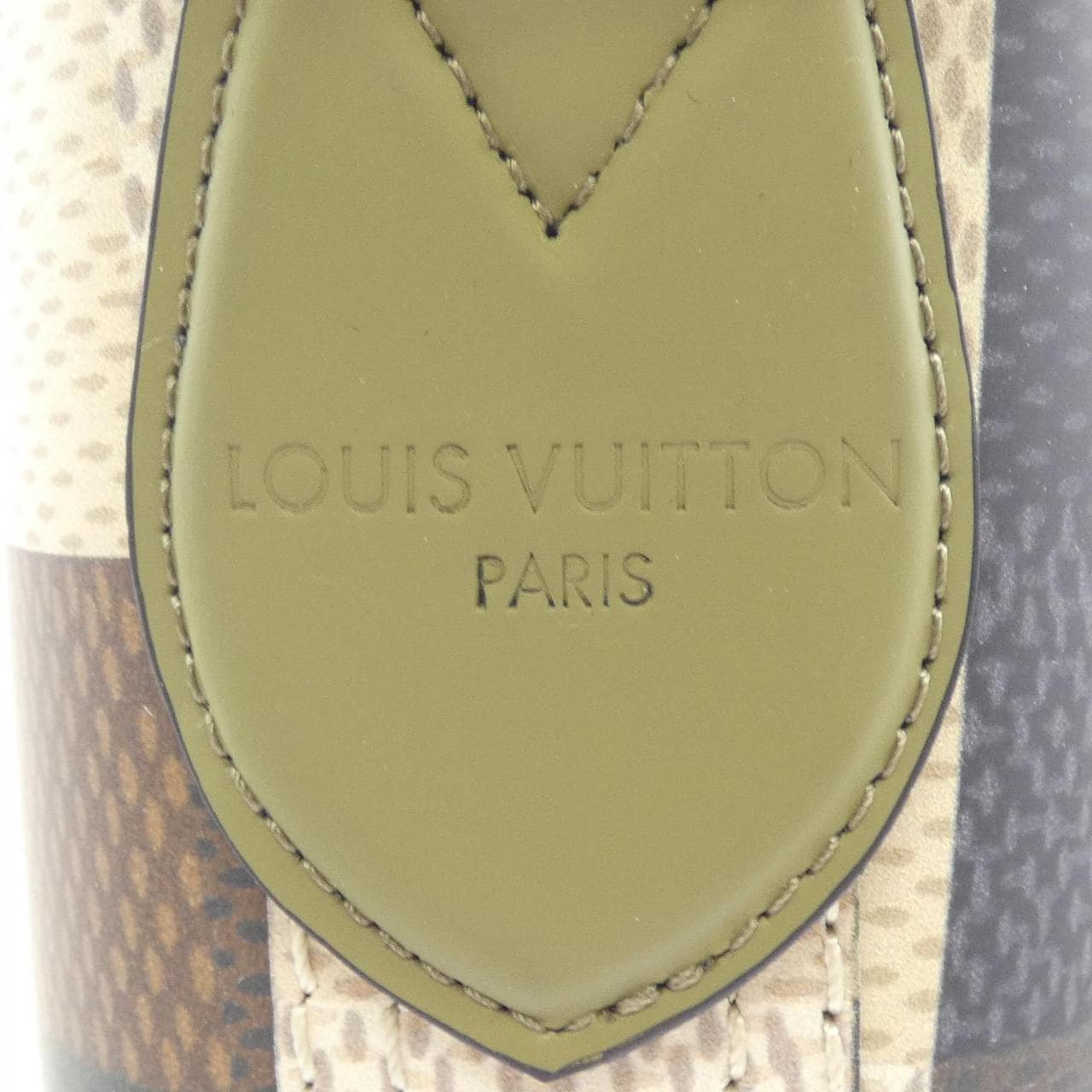 ルイヴィトン LOUIS VUITTON ダモフラージ LVチェッカーライン ロングブーツ