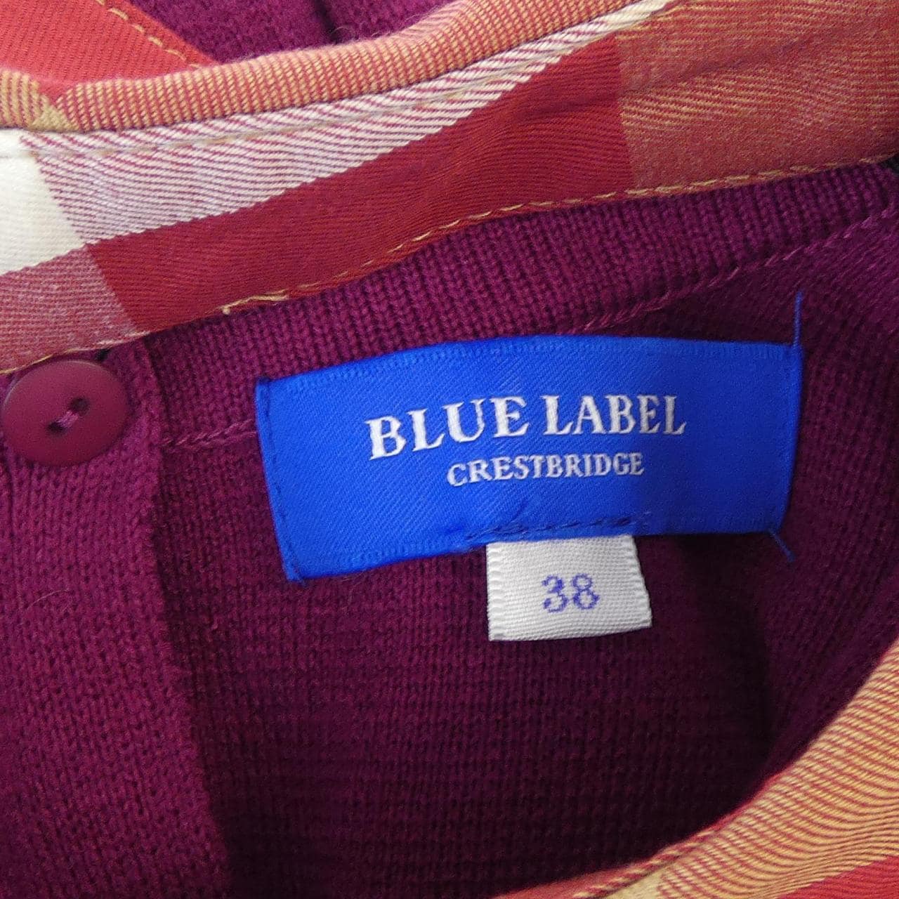 ブルーレーベルクレストブリッジ BLUE LABEL CRESTBRIDGE 55J70-232-14 ワンピース