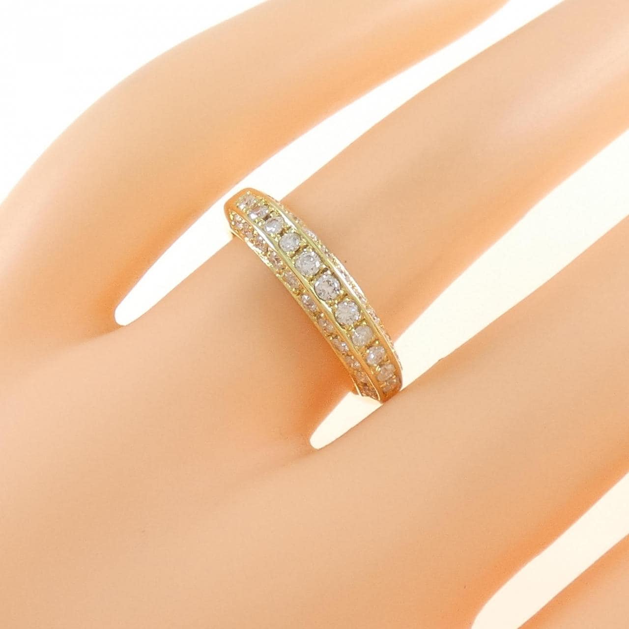 K18YG ダイヤモンド リング 0.50CT