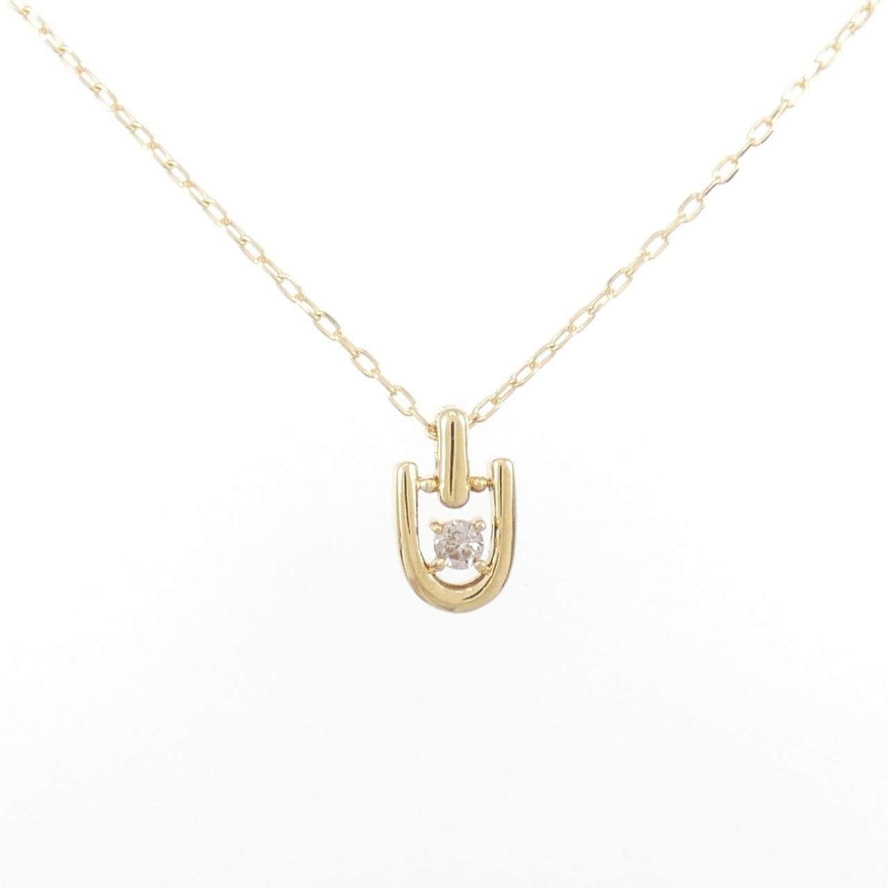K18YG ダイヤモンド ネックレス 0.05CT