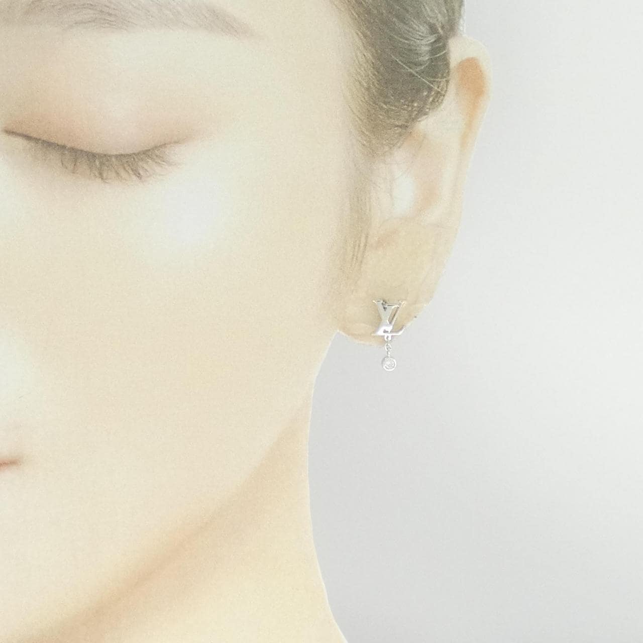 LOUIS VUITTON Ideal Blossom 耳环单耳