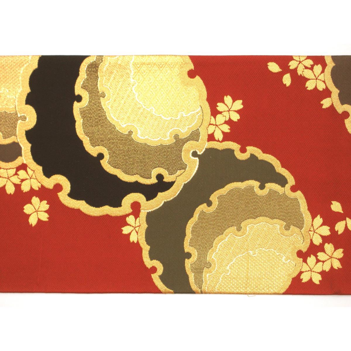 袋帯　岡野武一郎