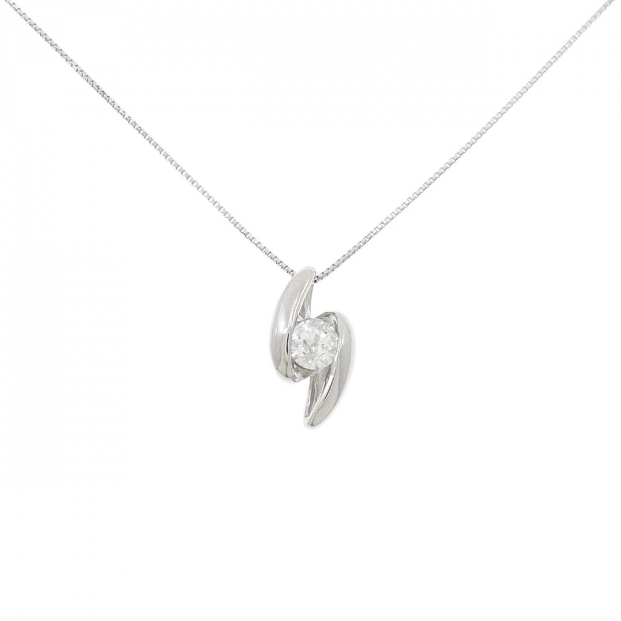 PT900/PT850 ダイヤモンド ネックレス 0.30CT