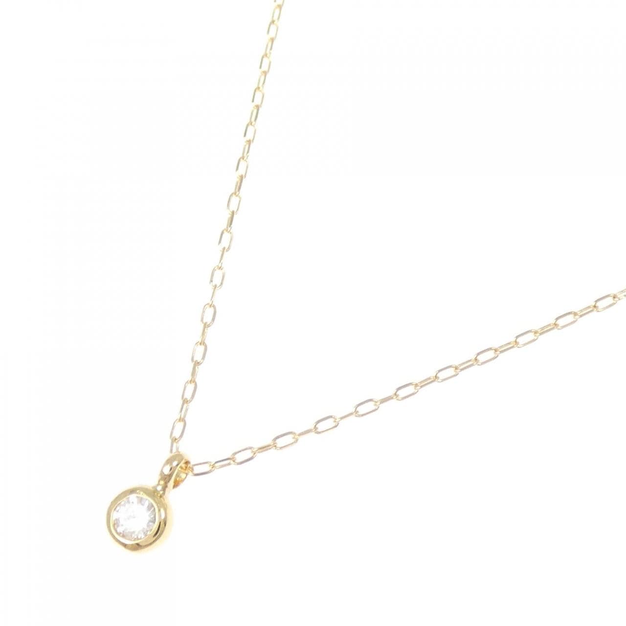 K18YG ダイヤモンド ネックレス 0.05CT