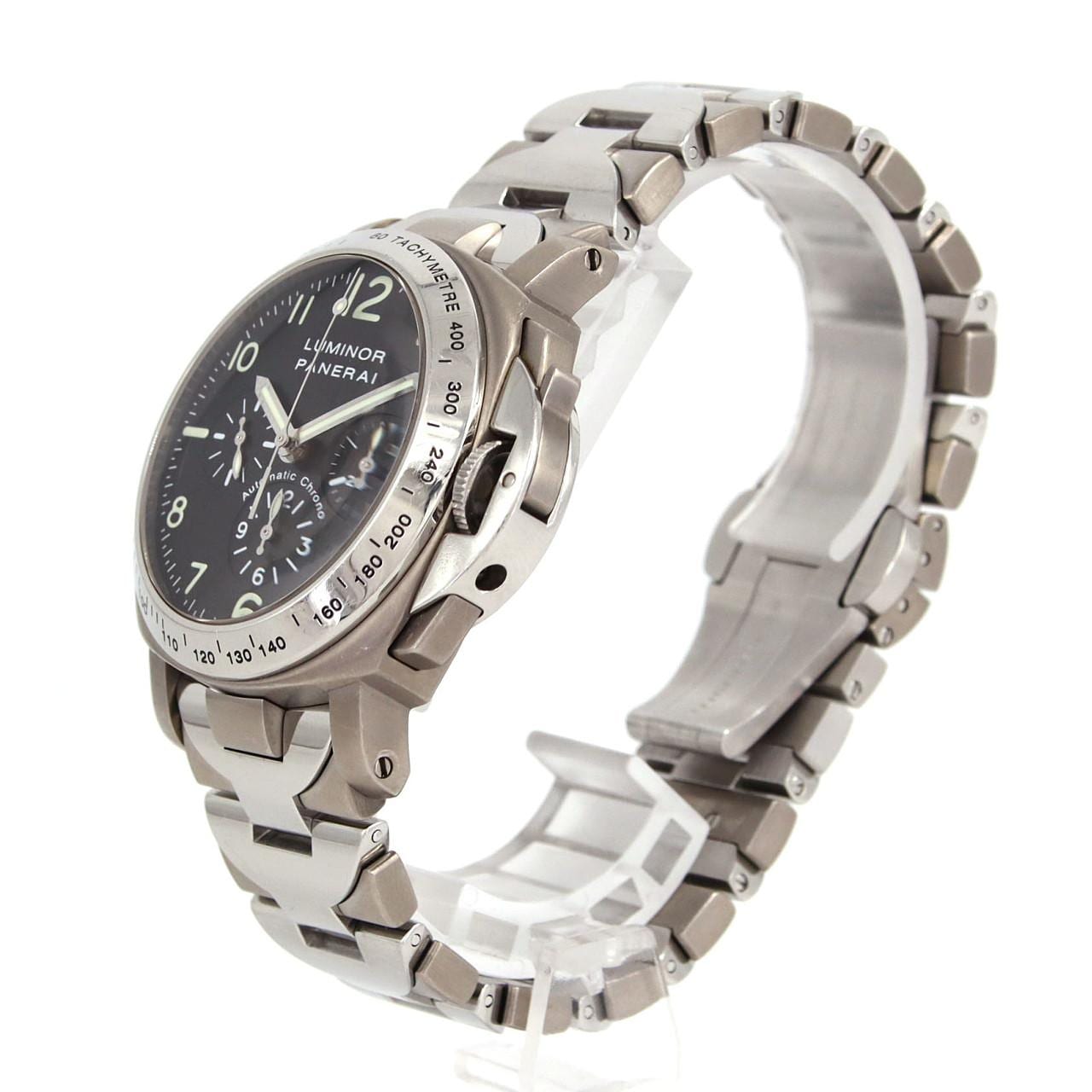 【無保養回扣價】PANERAI Luminor Chronograph SSxTI PAM00072 SSxTI自動上弦