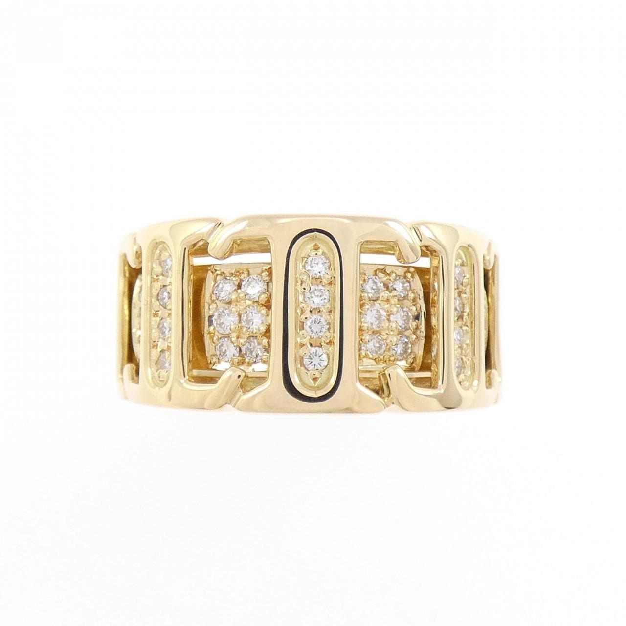 K18YG ダイヤモンド リング 0.35CT