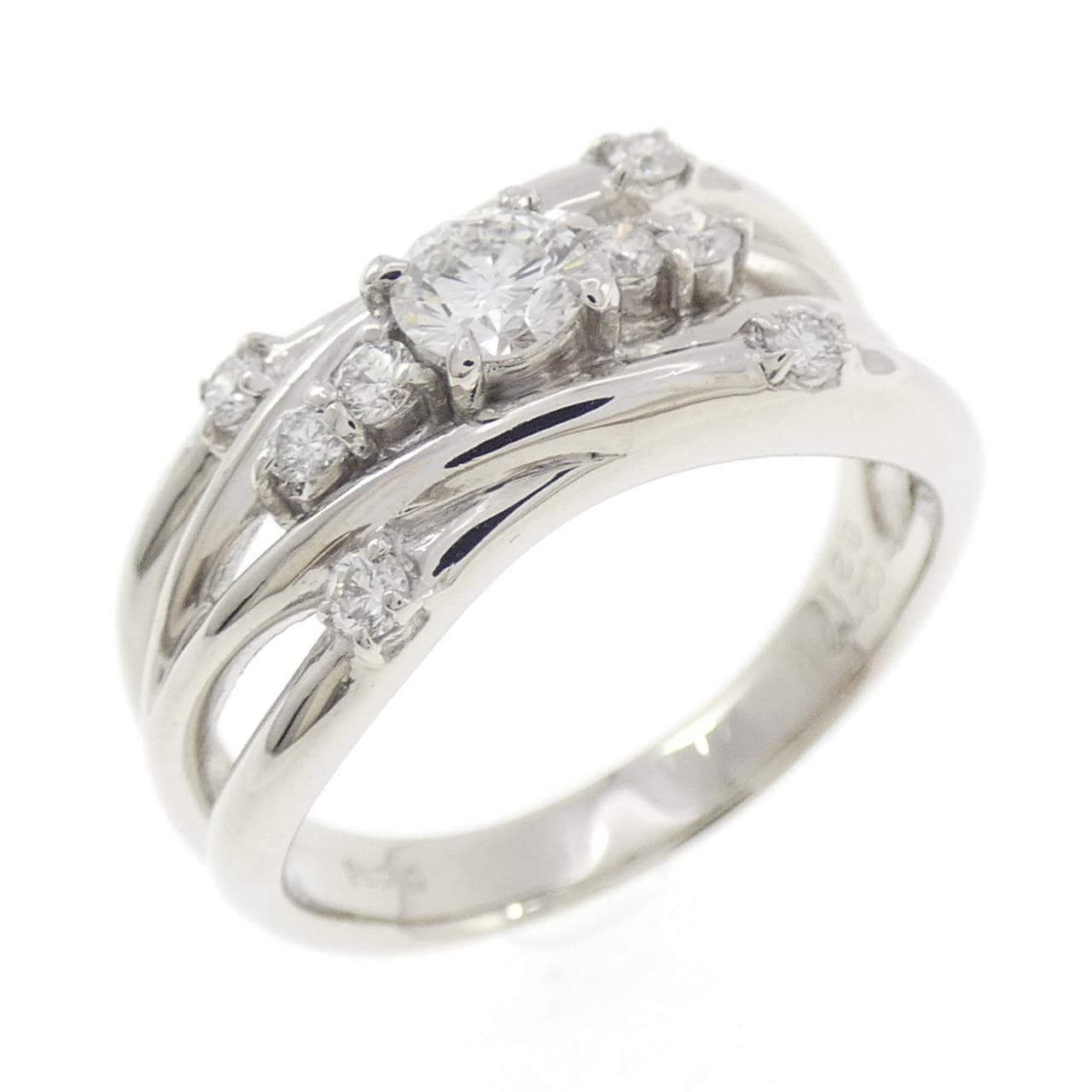 PT900 ダイヤモンド リング 0.277CT F SI1 Good