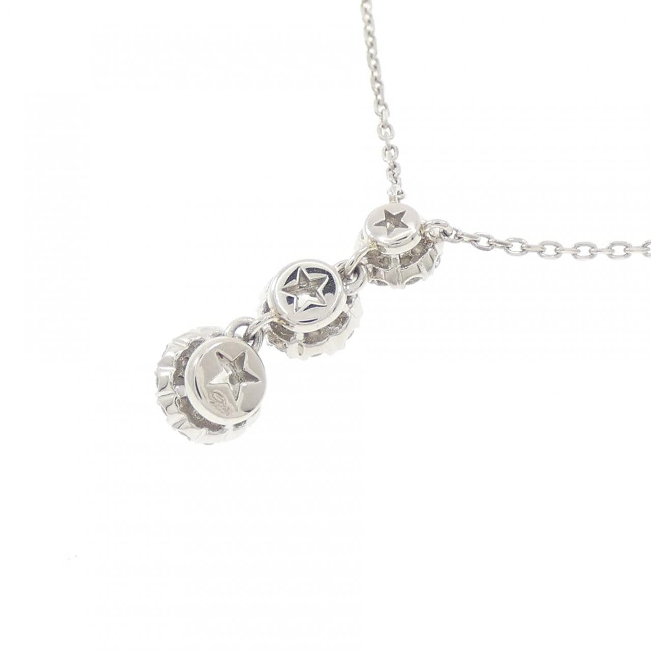 スタージュエリー ダイヤモンド ネックレス 0.106CT