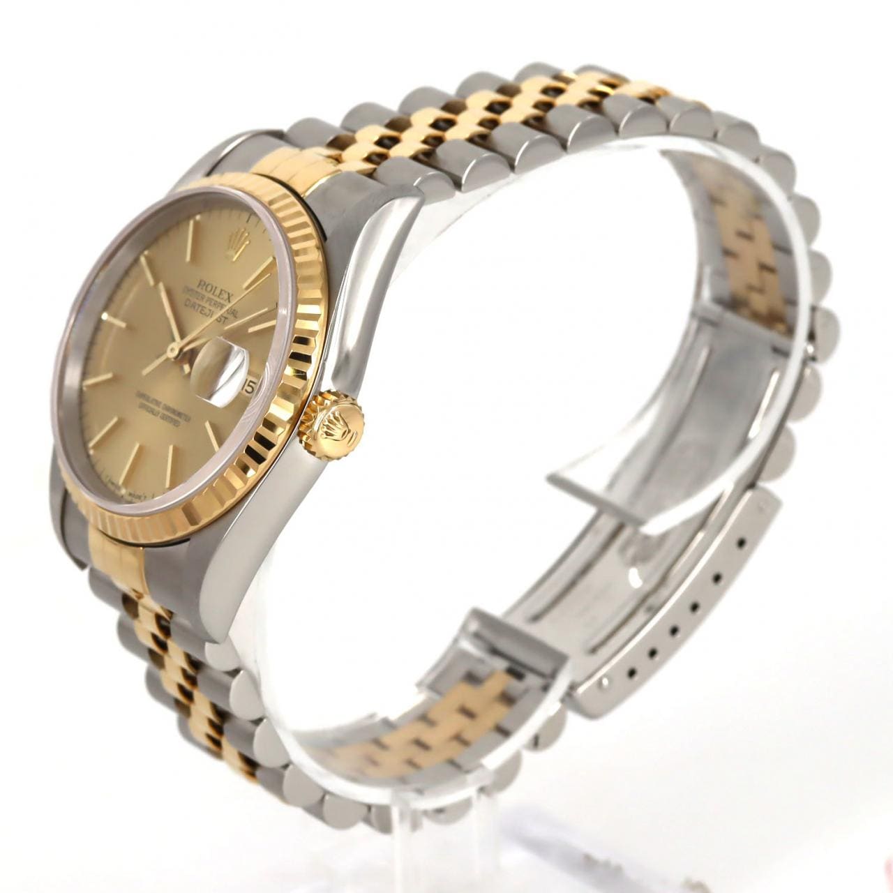 ロレックス デイトジャスト 16233 SSxYG 自動巻 S番