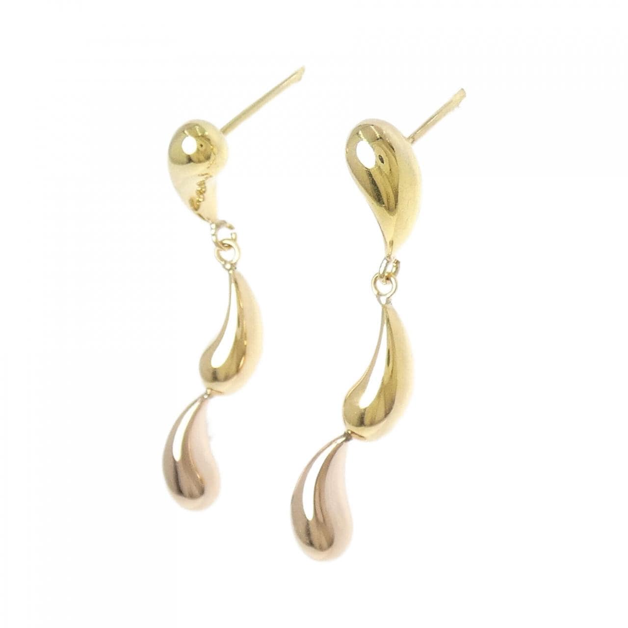 K18YG/K18PG ピアス