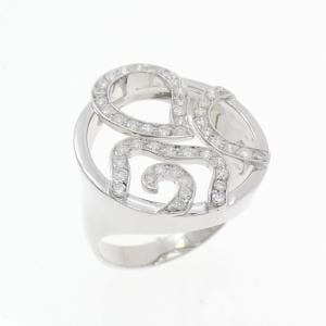 750WG ダイヤモンド リング