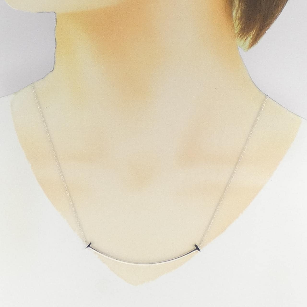 ティファニー Tスマイル ラージ ネックレス