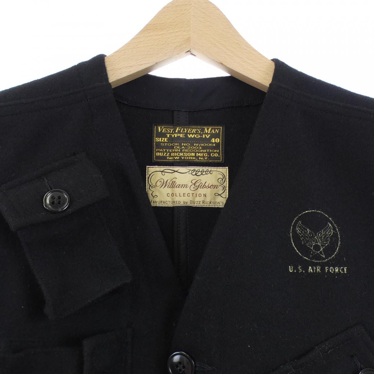 バズリクソンズ BUZZ RICKSON'S BR12915 ベスト