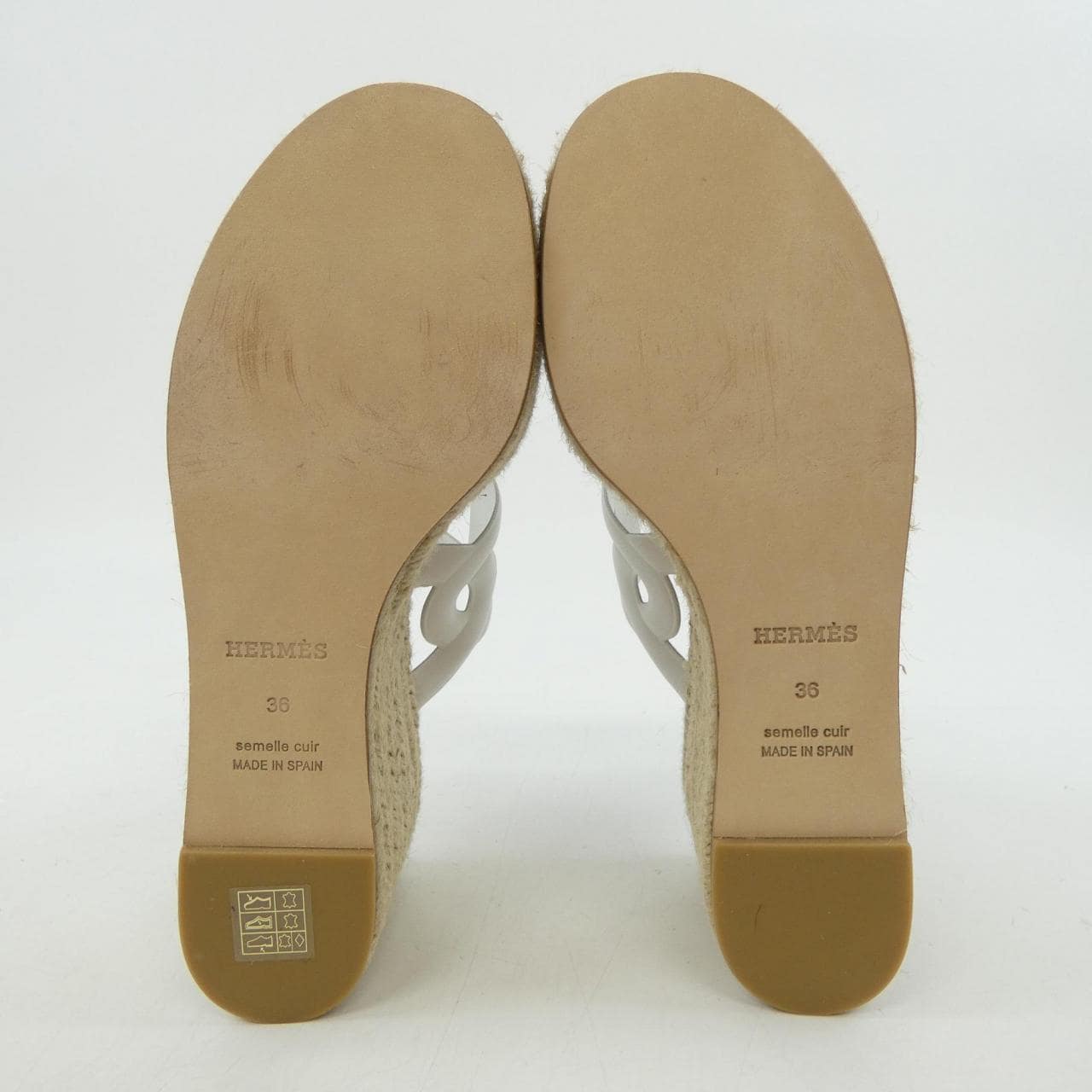 エルメス HERMES イテア ITHEA30　シェーヌダンクル 241230Z サンダル