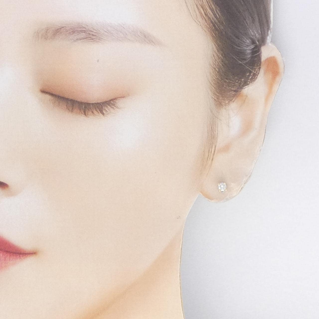 K18YG ダイヤモンド ピアス