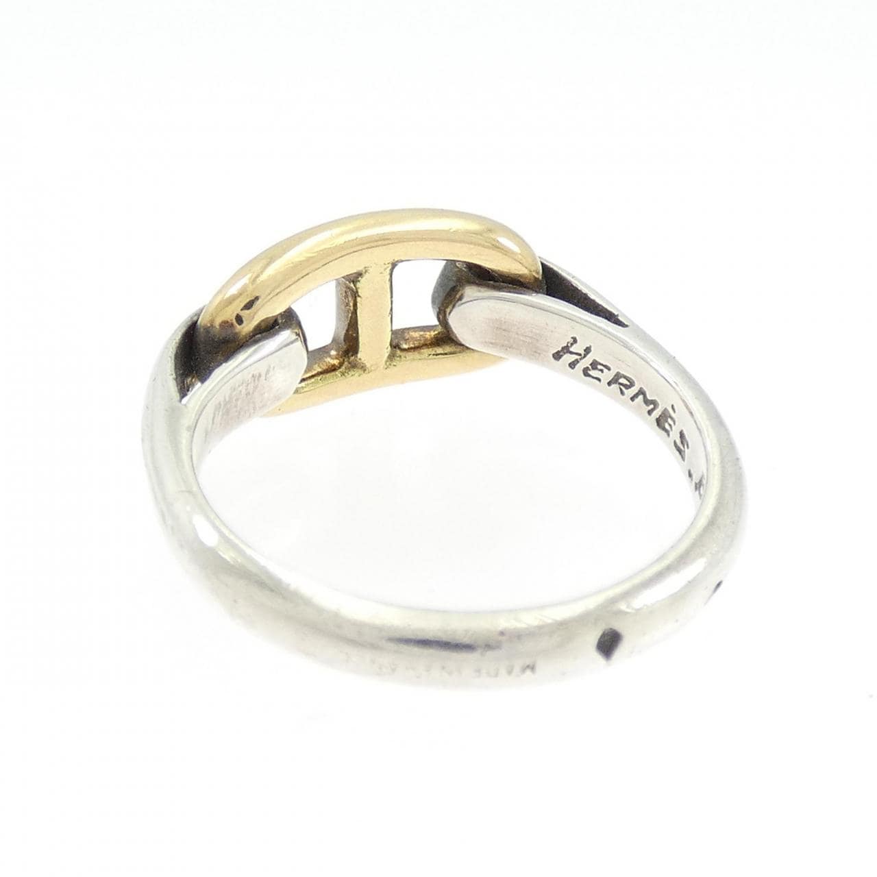 【ヴィンテージ】エルメス シェーヌダンクル リング