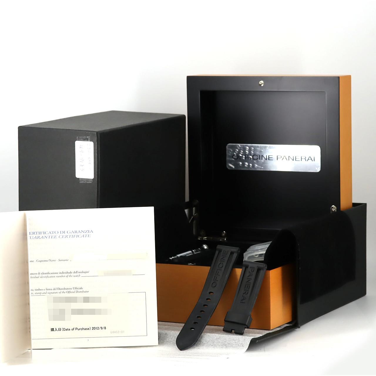 パネライ ルミノールマリーナ1950 3DAYS PAM00312 SS 自動巻