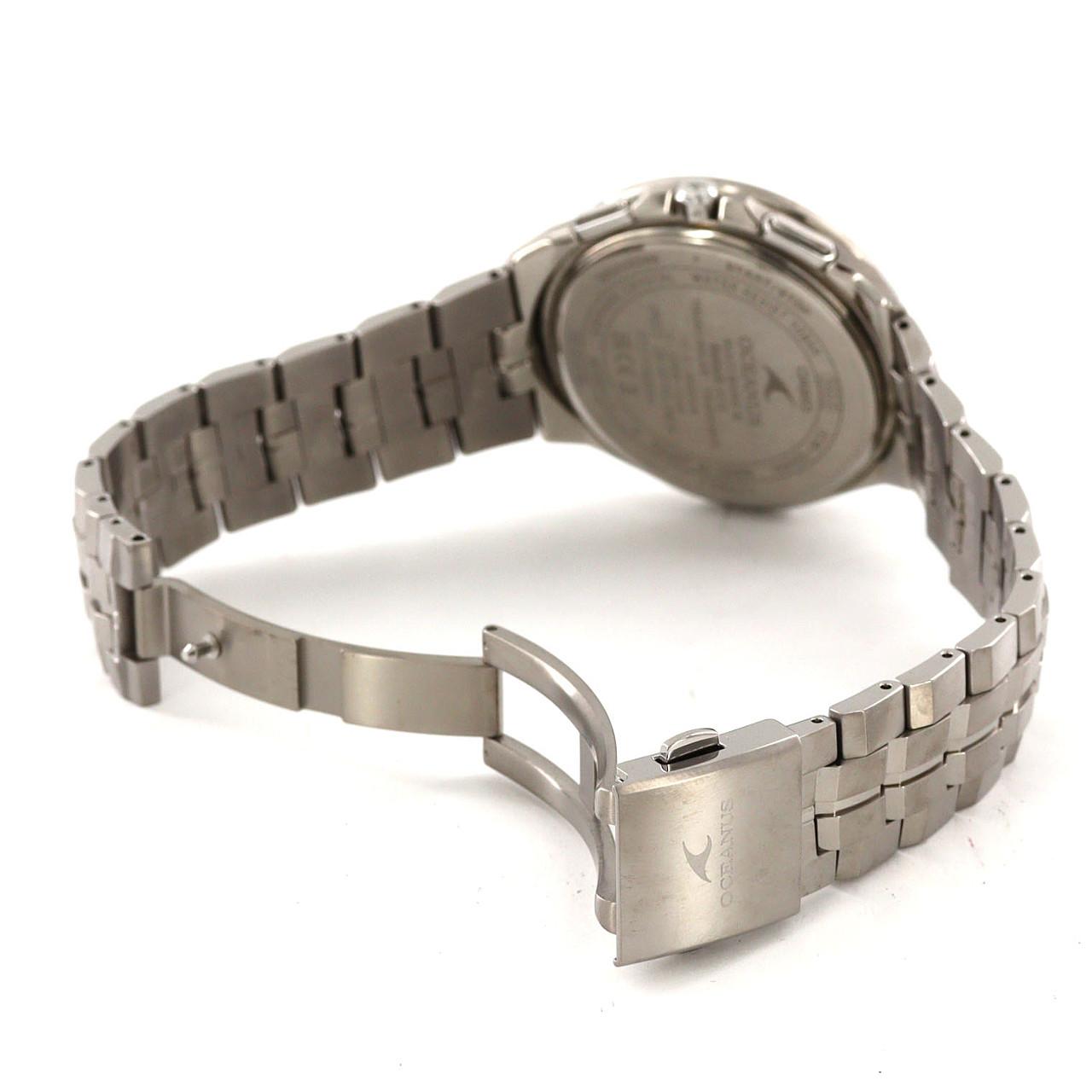 カシオ オシアナスマンタ 電波時計 OCW-S5000EK-1AJF TI ソーラークォーツ