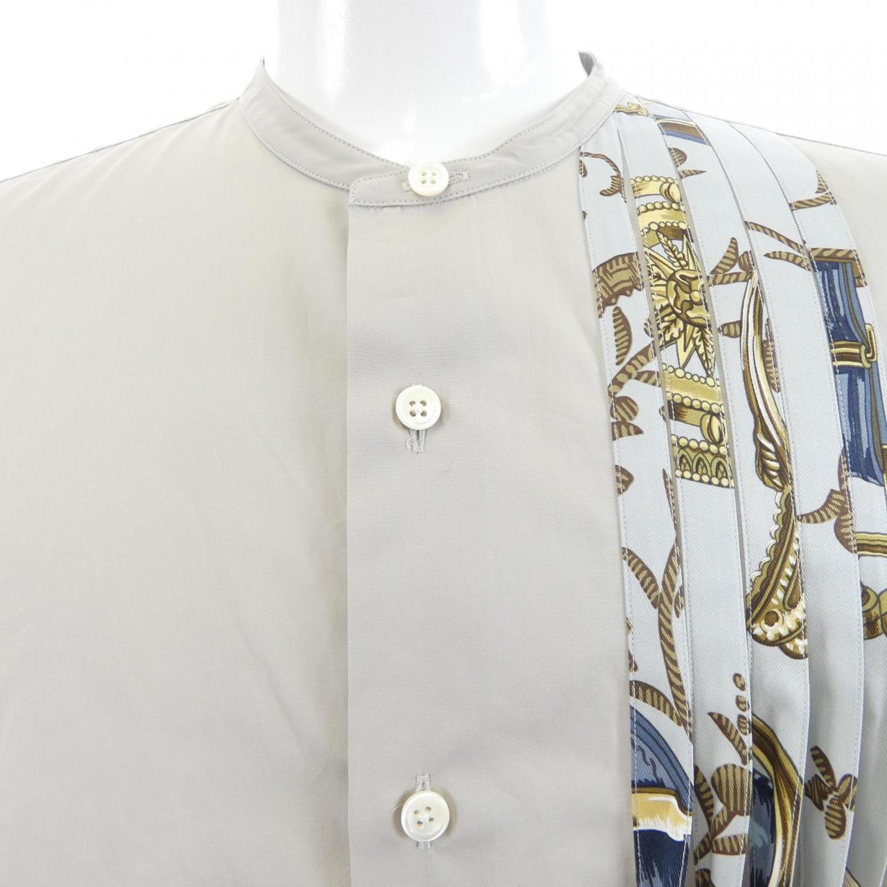 エルメス HERMES プリントシャツ ボクシーフィット 656380H1 シャツ