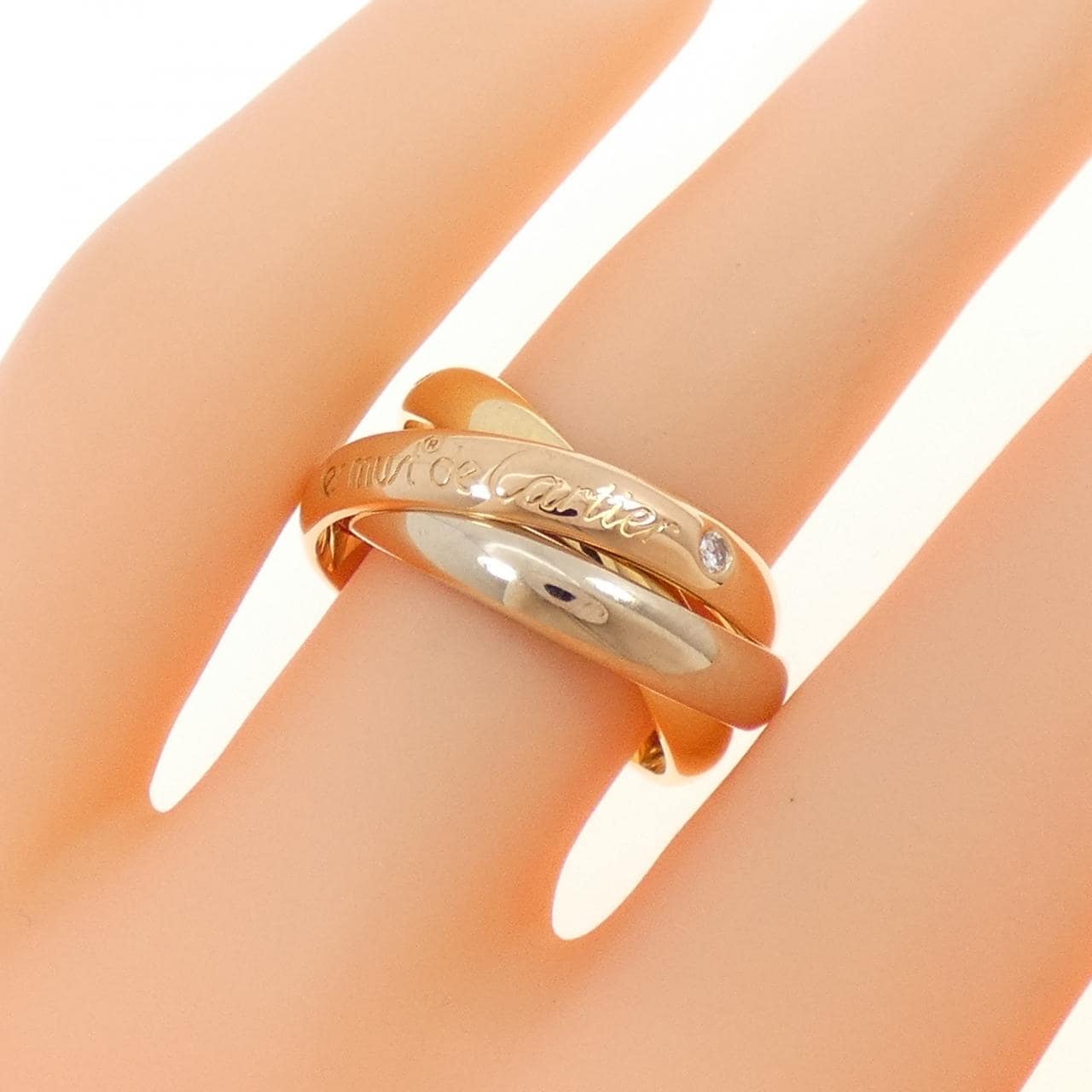 [vintage] Cartier Trinity 150th Anniversary limited Edition Ring