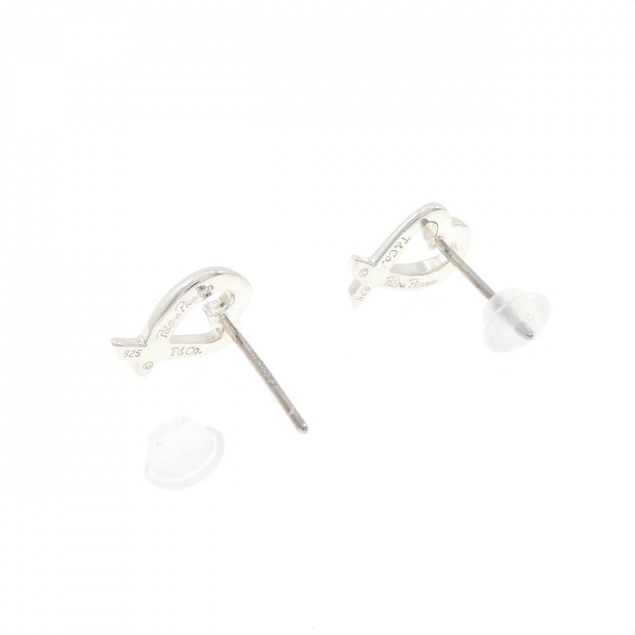 ティファニー ラビングハート ミニ ピアス