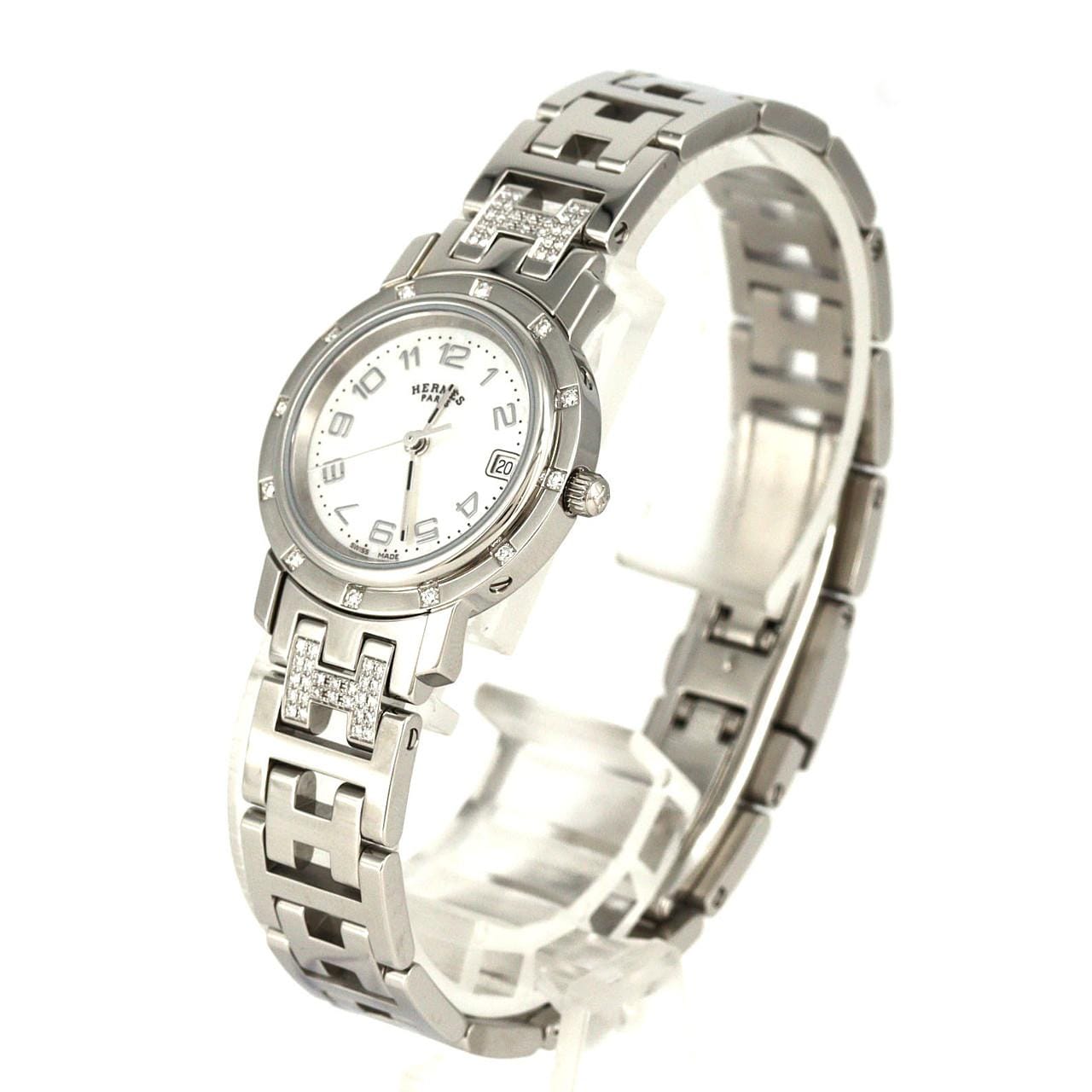 エルメス クリッパー/12P･ブレス1HD CL4.230 SS クォーツ