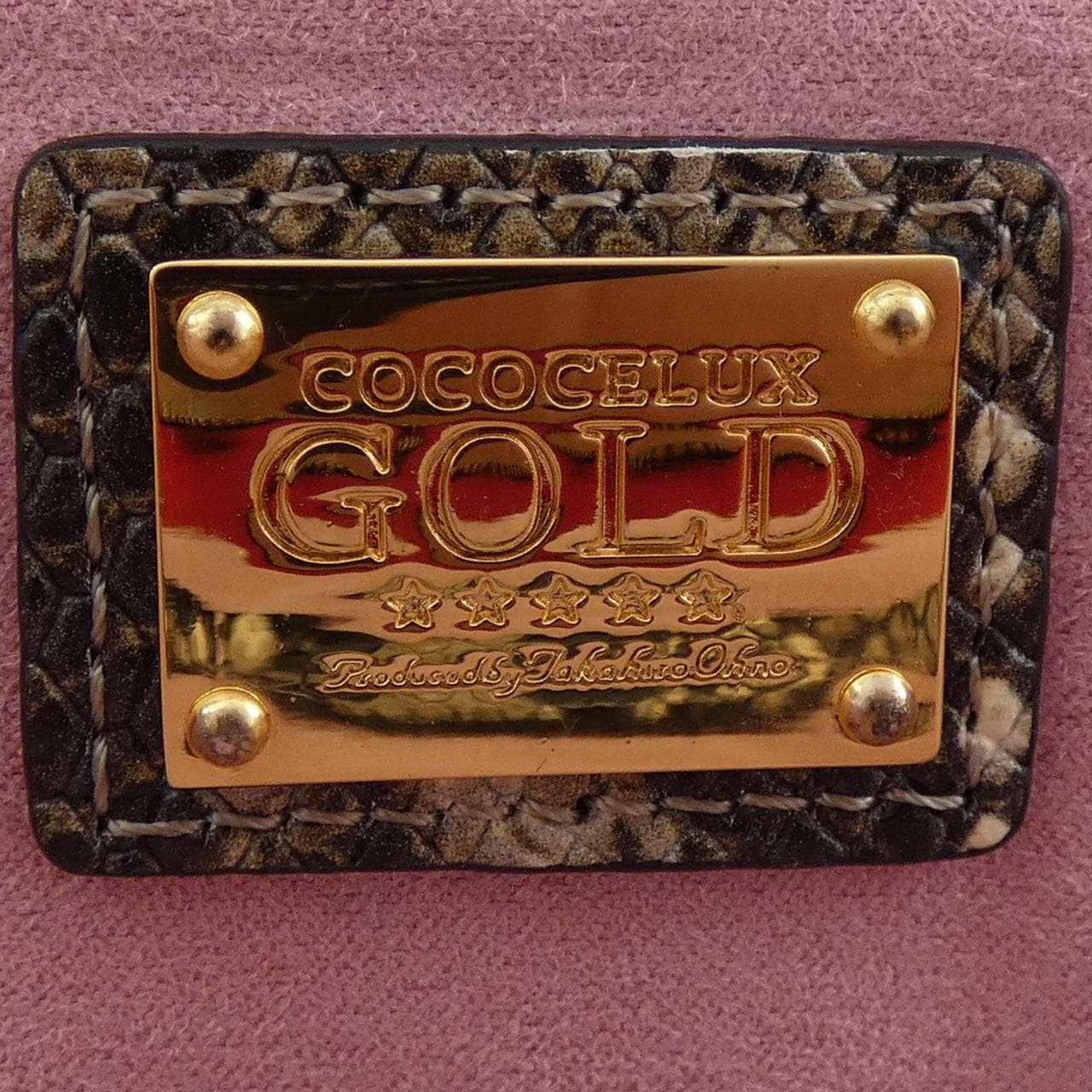 ココセリュクスゴールド COCOCELUX GOLD BAG