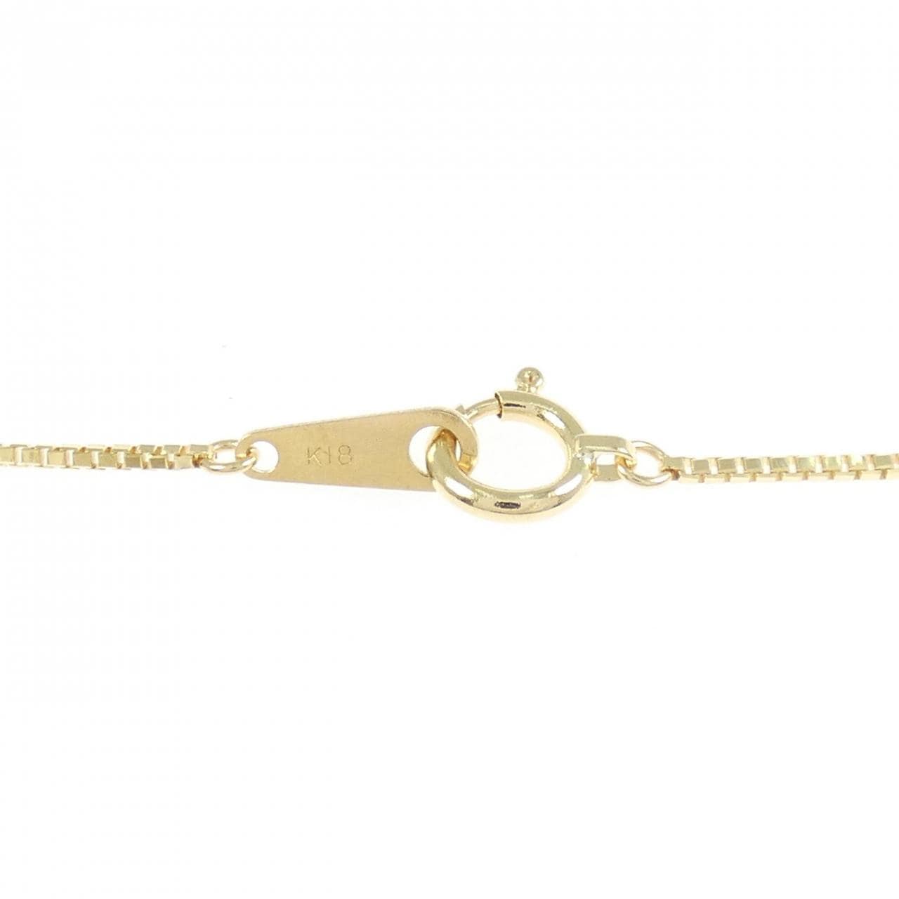 K18YG ダイヤモンド ネックレス 1.08CT