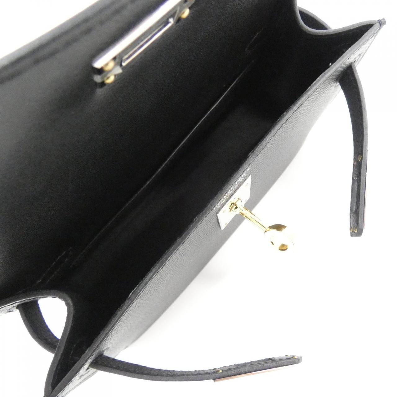 エルメス ミニ ケリー2 エレクトラム MINI 086478CT バッグ