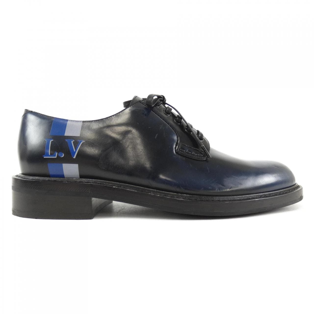 ルイヴィトン LV ドレスシューズ ブルー 36サイズ レディース - 靴
