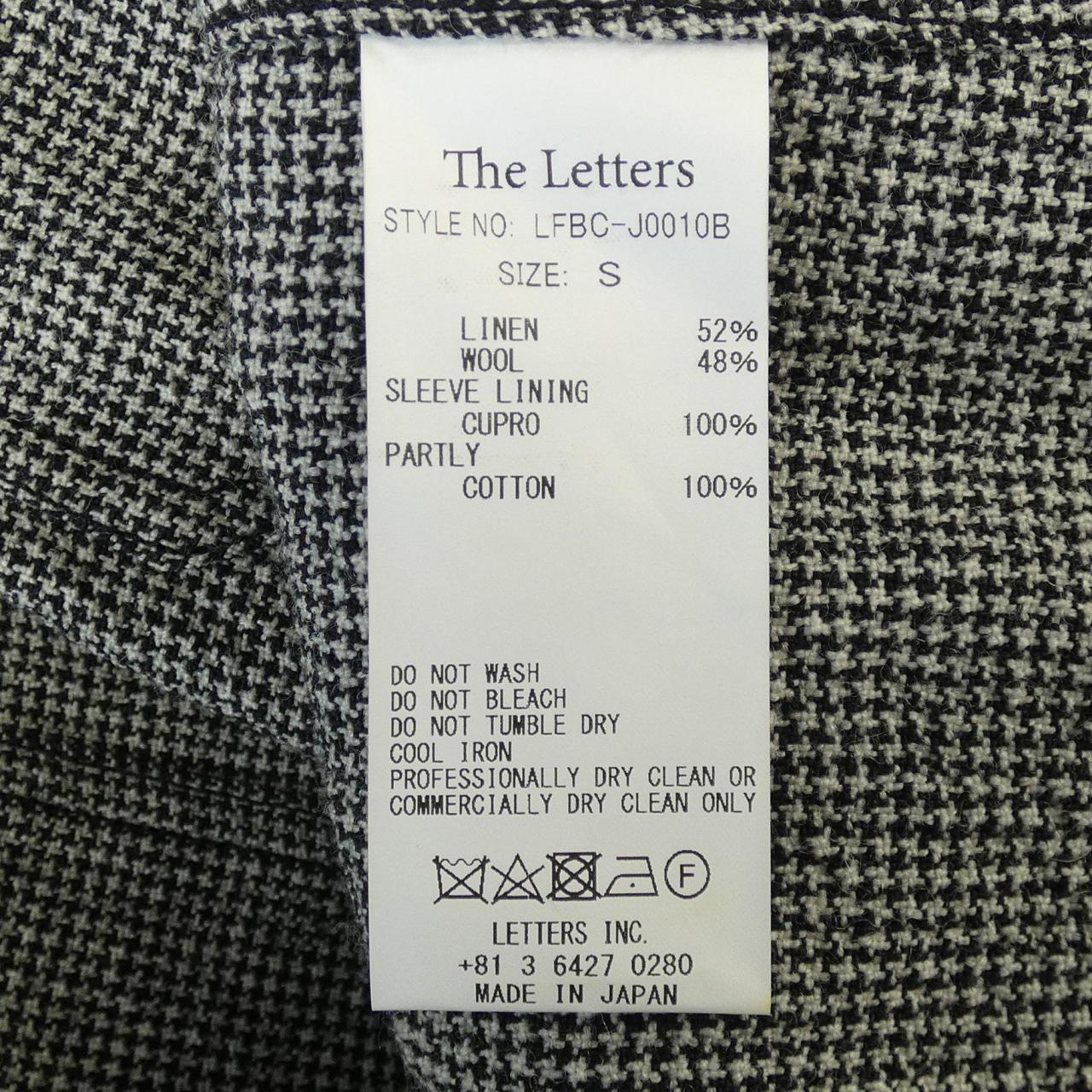 THE LETTERS Jacket