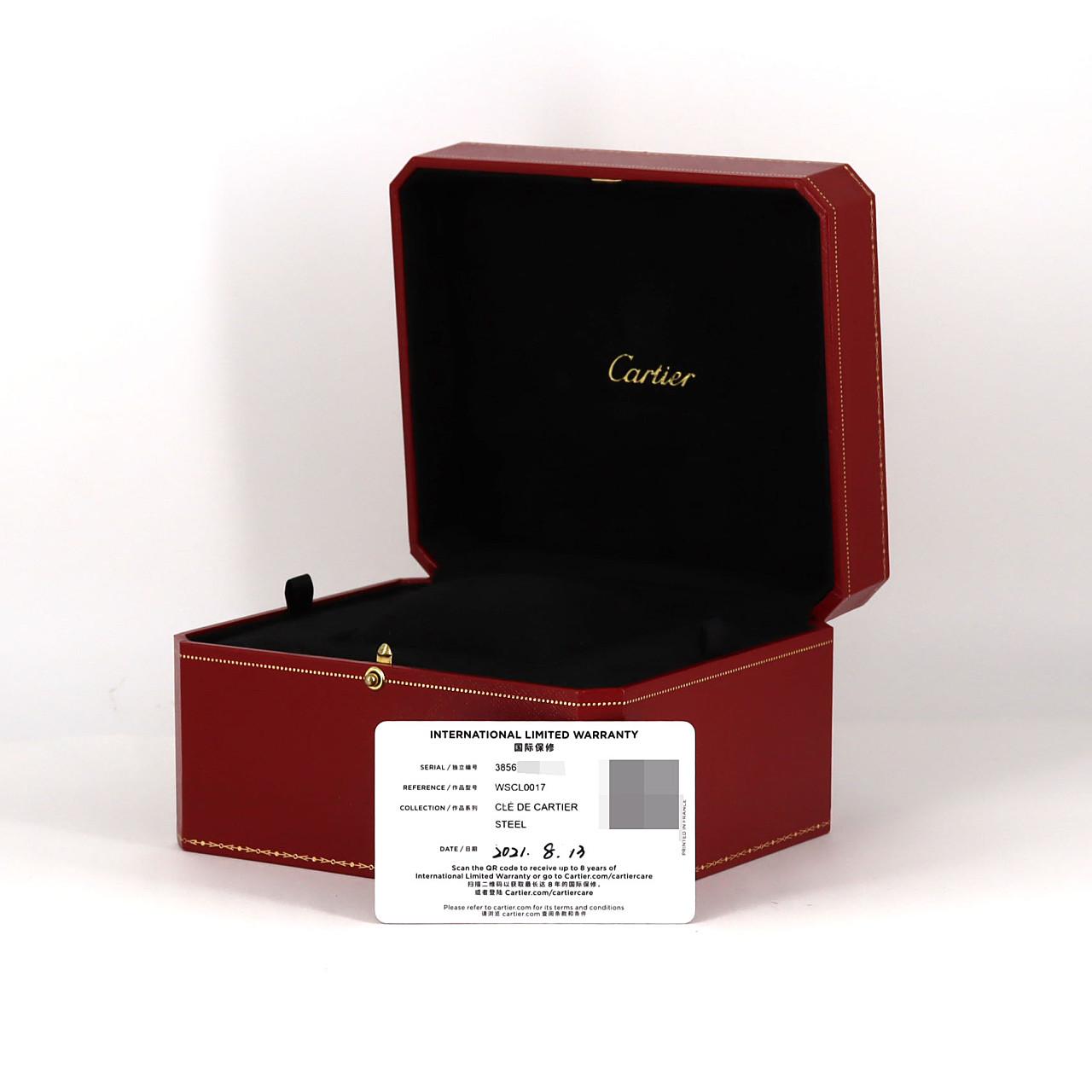 Cartier Clé de Cartier WSCL0017 SS自動上弦