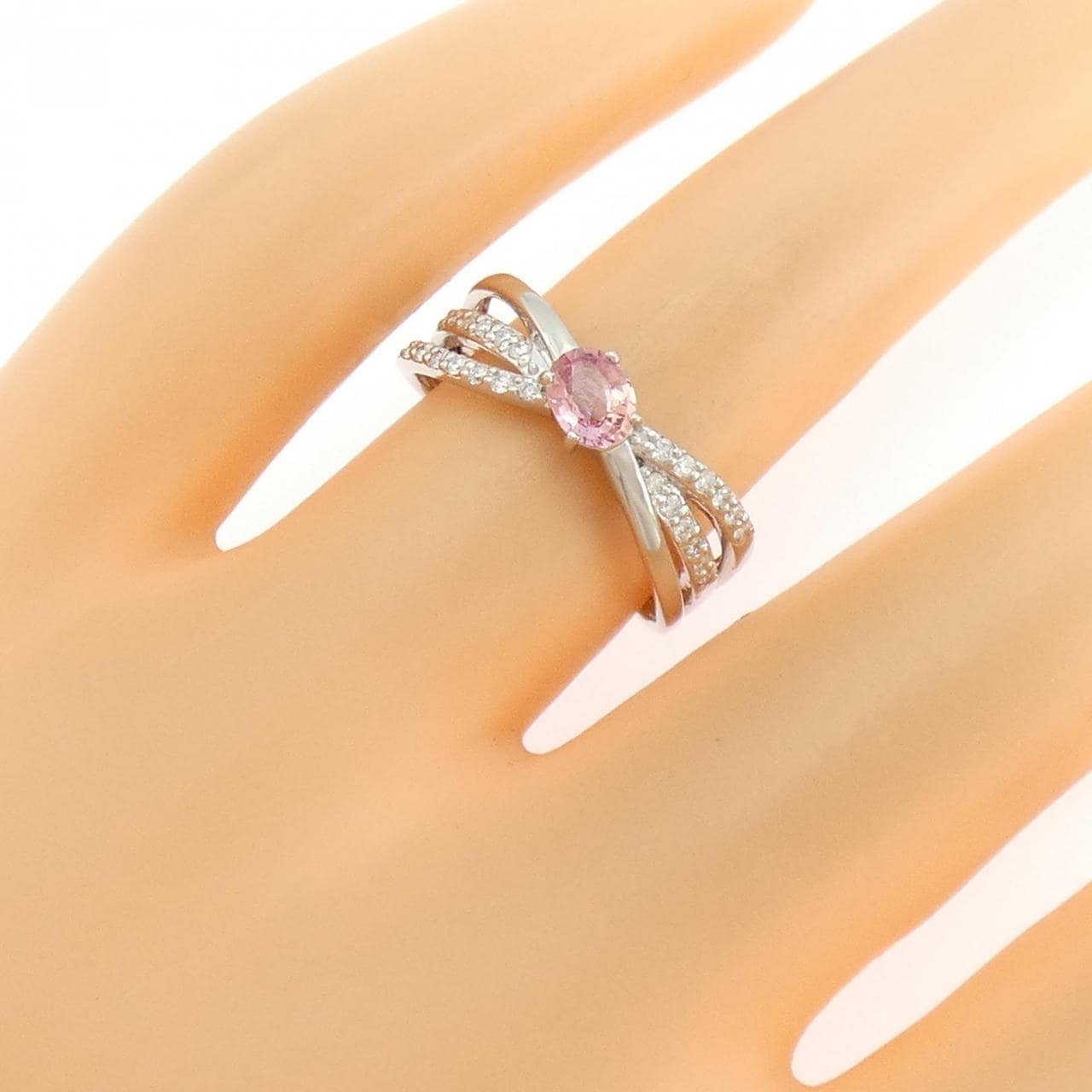 PT900 サファイヤ リング 0.356CT