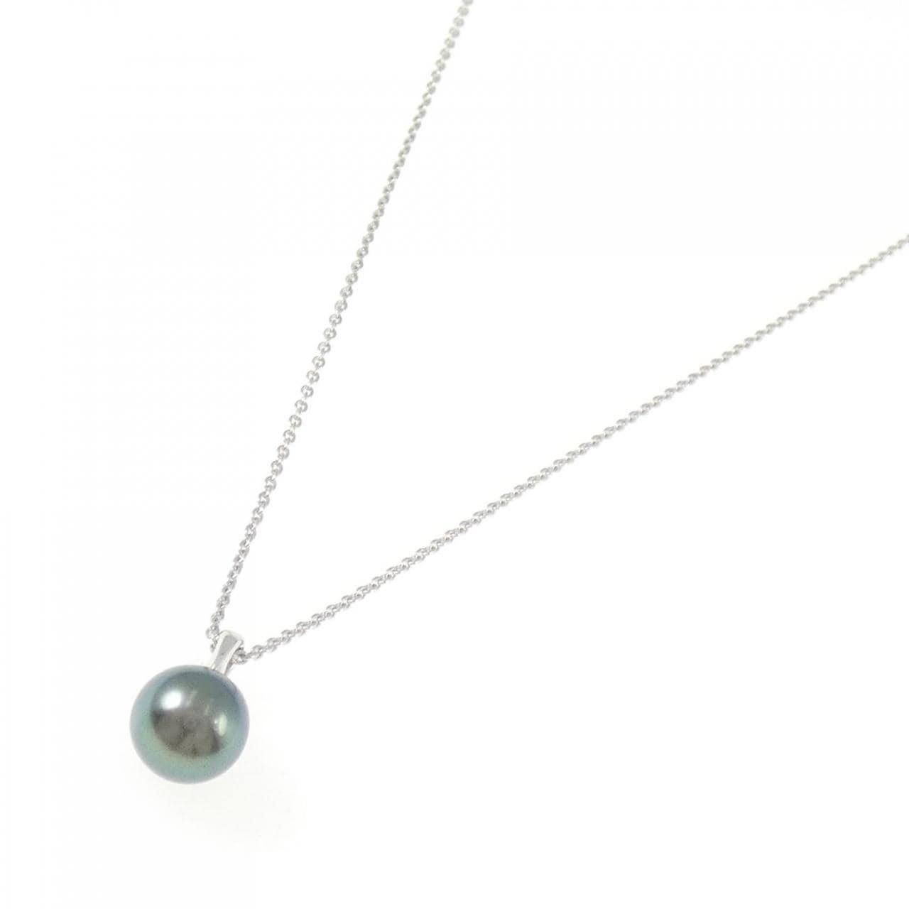 ミキモト 黒蝶パール ネックレス 8.8mm