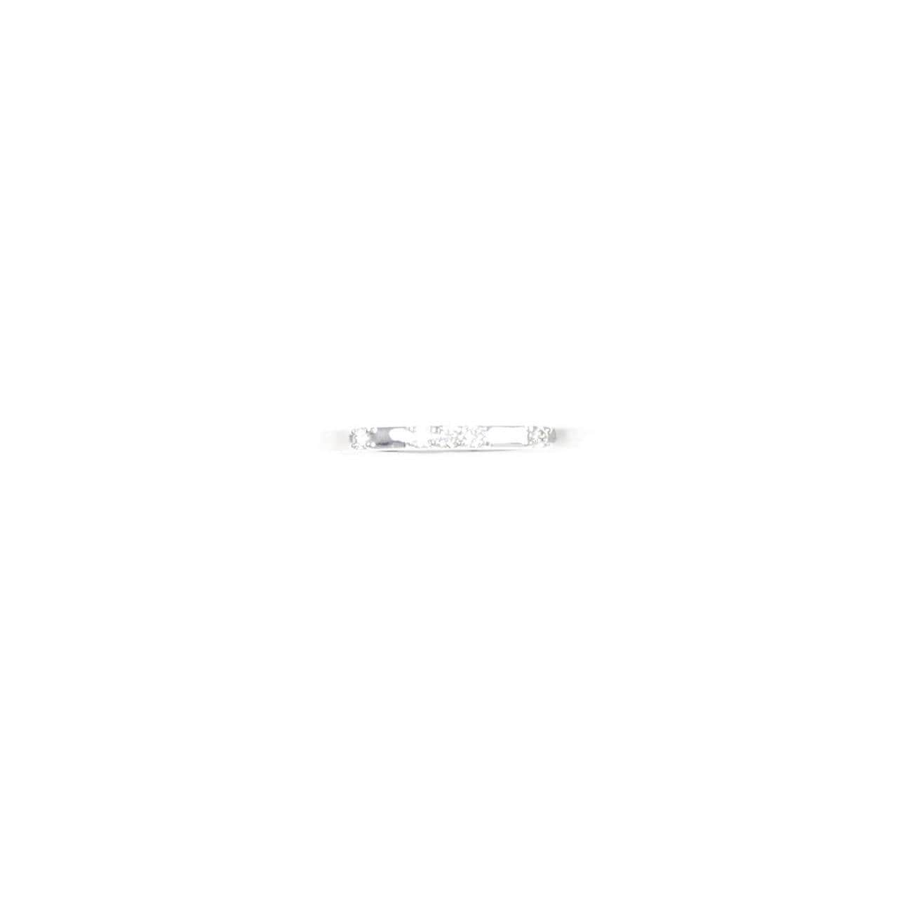 K18WG ダイヤモンド リング 0.05CT