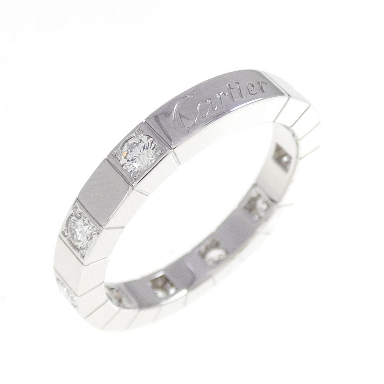 Cartier Lanieres half 钻石戒指