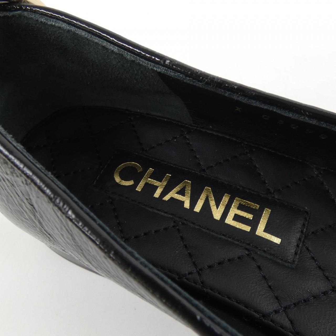 シャネル CHANEL バレリーナ G38986X56858 フラットシューズ