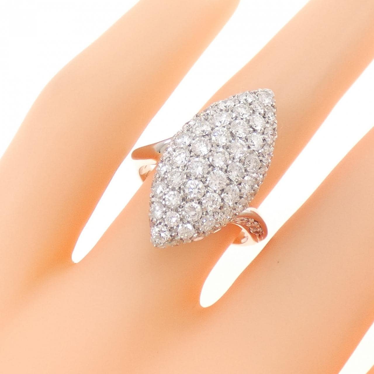 ポンテヴェキオ ダイヤモンド リング 2.93CT