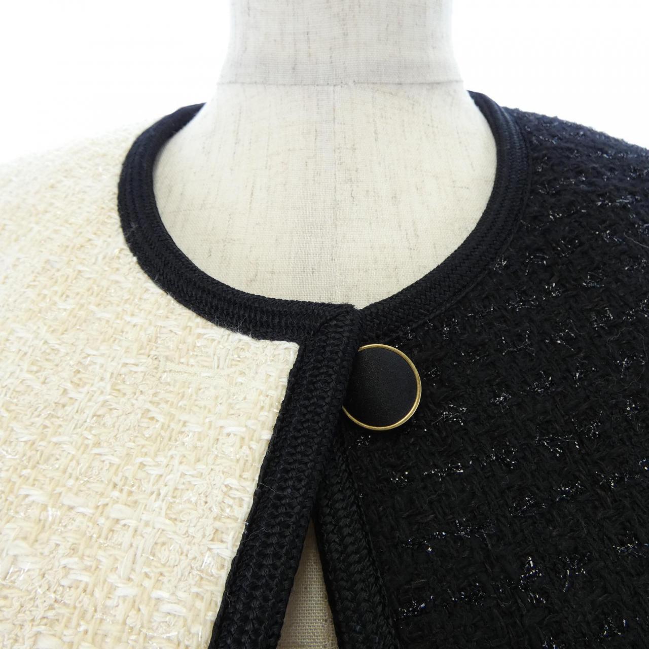 サンローラン SAINT LAURENT 668543 Y3C71 ノーカラージャケット